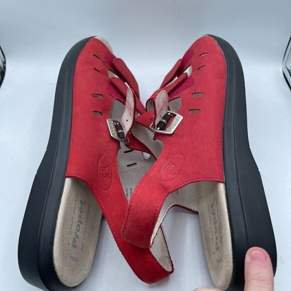 Propet Red BREEZE WALKER 11 - Picture 7 of 11